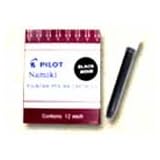 Namiki Fountain Pen Cartridges Black(12 pk)