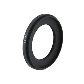 34-52mm Anodized Aluminum Step-up Ring Adapter for Cameras (Black) + Worldwide free shiping