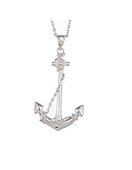 Sterling Silver Anchor Pendant