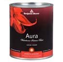 BENJAMIN MOORE PAINT 526-1B AURA SATIN WATERBORNE INTERIOR PAINT PASTEL BASE SIZE:1 GALLON