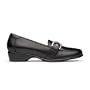 WOH01BK Aravon Helena Buckle Loafer, Size: 08.5, Width: D