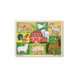 Melissa & Doug Patchwork Farm Animal Jigsaw 24pc