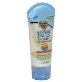 Best Price Banana Boat Sunblock Sun Wear Faces, Oil Free SPF 30 3 fl oz