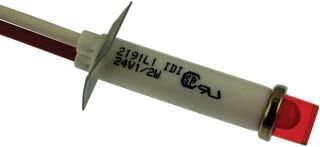 CHICAGO MINIATURE LIGHTING2191L1-24V - LED PANEL INDICATOR, RED, 24V