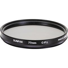 Sunpak CP 77mm Circular Polarizer Filter