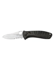 Sports: Benchmade Bone Collector Axis ComboEdge Folding Knife with Black G10 Handle (Blade Length 3.36-Inch) - Benchmade