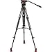 Sachtler 0373 System FSB 4 / 2 MD with FSB 4 Fluid Head, Aluminum Tripod Legs ENG 75/2 D (#4188), Set Mid-Level Spreader 75 (#7011), Padded Bag DV 75 S (#9108), Supports 8 lbs, Maximum Height 63