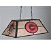 Meyda Tiffany 106370 Bronze Georgia Bulldogs Transitional Six Light Down Lighting Oblong Island / Bi