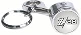 Classic Camero Z/28 Piston Keychain (Set of 2)
