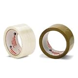 Heavy Duty Sealing Tape, Clear, 2x55 Yards, Clear, 36 Rolls per Case