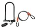 Kryptonite KryptoLok&iuml;&iquest;&frac12; Serires II STD Bike U-Lock with Flex Cable