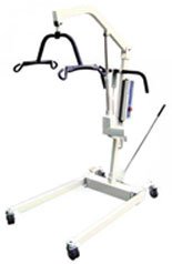 Bariatric Electric Patient Lift With Rechargeable, Removable Battery