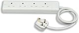 Micromark Extension Lead 4-Way 13Amp 1m Ref MM22258