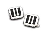 Sterling Silver Square Cuff Link