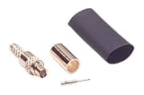 Coaxial Connector, MMCX Crimp Cable Plug for RG174/188/316