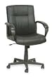 Dakota Designs 1HEH3 Manager Leather Chair, Adjustable