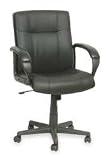 Dakota Designs 1HEH3 Manager Leather Chair, Adjustable