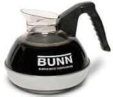 BUNN 06100.0106 EASY POUR Black Finish 6/CS Coffee Decanters