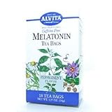Melatonin, Peppermint Tea 18 Tea Bags by Alvita Teas / 18 Bags