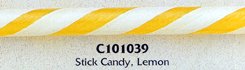 Old Fashioned Candy Sticks Lemon [80CT Box] by Gilliam
