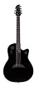 Ovation T357 Tangent Super-Shallow Bowl Cutaway Acoustic-Electric Guitar (Black)