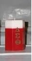 Delta Sigma Theta Hexagon Candle