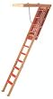 Louisville CS254I Champion Wood Folding Attic Ladder, 300 lbs rated capacity, 25 1/2" x 54"