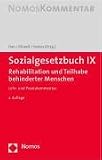 Sozialgesetzbuch IX Rehabilitation und T Book Cover