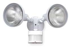 LumaPro 2LBN6 Motion Light, 240 Deg.Viewing Angle, White