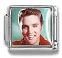 Clearly Charming Elvis Presley Collection Elvis Young Italian Charm