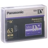 Panasonic AYDVM63PQ Professional Quality MiniDV Tape