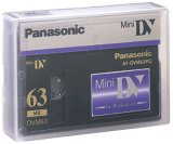 Panasonic AYDVM63PQ Professional Quality MiniDV Tape