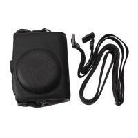 Leather Camera Case Bag For OLYMPUS XZ-1 (Black) Leather Camera Case Bag For OLYMPUS XZ-1 (Black)