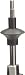 Gibraltar SC-20A Rubber Cymbal Seat Tall Post