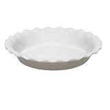 Etch Pie Plate in Sand