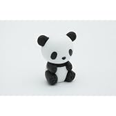 動物　ぱんだ（黒）消しゴム