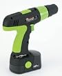 Kawasaki 840107 Black 18-Volt 20-Piece Cordless Drill Kit