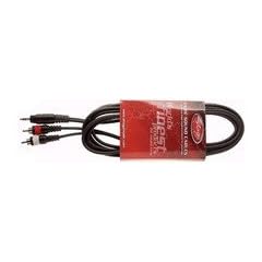 Stagg YC-03/1J2CP 3 Metre 1x Mini Jack - 2 x RCA Cable