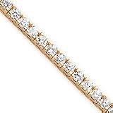 14k AAA Diamond tennis bracelet X735AAA