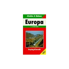 Stra�en und Bahnen Europa 1 : 3 500 000. Taschenatlas