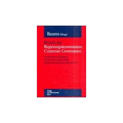 Bericht der Regierungskommission Corporate Governance
