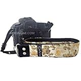 Capturing Couture Lotus Treasure 1.5 SLR/DSLR Camera Strap with Gold Dragons Capturing Couture Lotus Treasure 1.5 SLR/DSLR Camera Strap with Gold Dragons
