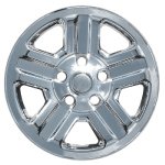 Set of Four 2007 - 2008 Jeep Wrangler 16 inch Chrome Wheelskins