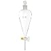 American Educational 7-990500 Bomex Glass Conical Separatory Funnel, 500mm Capacity