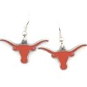 Texas Longhorns Dangle Earrings - NCAA College Athletics Fan Shop Sports Team Merchandise
