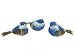 Accent Design Floral and Garden Accents Small Bird Bluebird 2 1/2