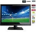 Q-media QL22A8-B LED Television + Esse Mini TV Stand - black