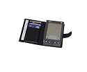 Black Leather PDA Case with Velcro Closure