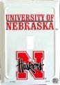 Nebraska Cornhuskers 2 Light Switch Plates **