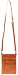 Shiraleah Harper Orange Cross Body Vegan Pouch